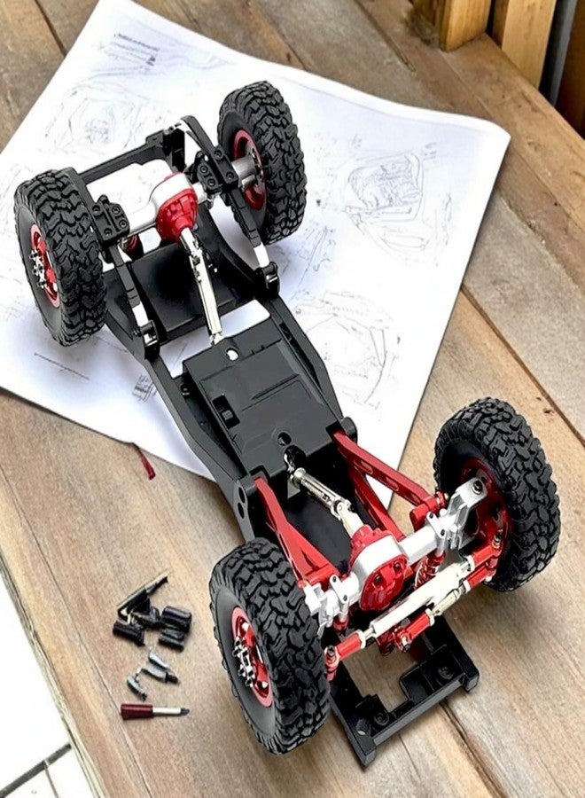 KH866 MN78 Metal RC Drive Shaft 69mm-93mm with 3mm to 4mm Shaft Sleeve for MN78 MN-78 MN 78 1/12 Crawler Car Upgrade Universal Parts Accessories (Silver) - Image 3